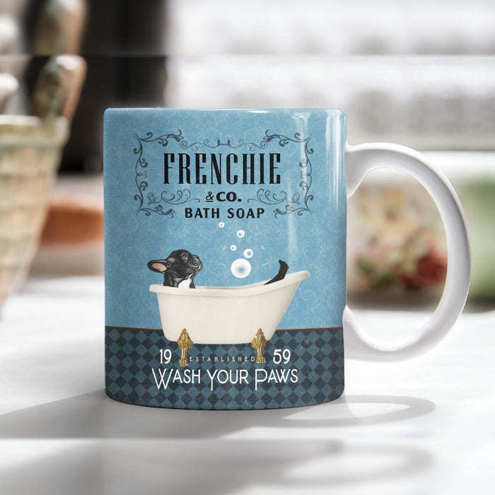 French Bulldog Bath Soap Company Mug FB0703 73O49 1