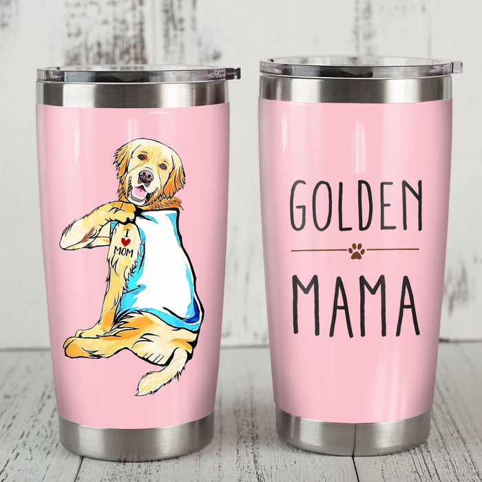 Golden Retriever Dog Steel Tumbler SAP1009 81O36 1