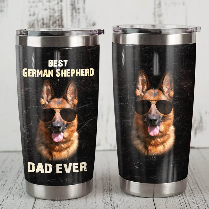 German Shepherd Dog Steel Tumbler MR0805 68O50 1