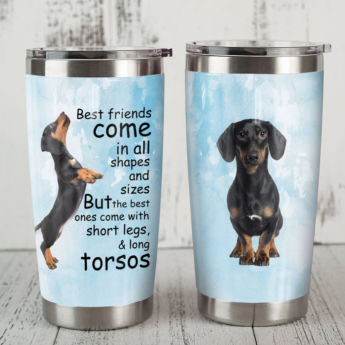 Dachshund Dog Steel Tumler MR1202 69O51 1