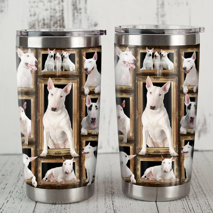 Bull Terrier Dog Steel Tumbler FB0805 81O57 1