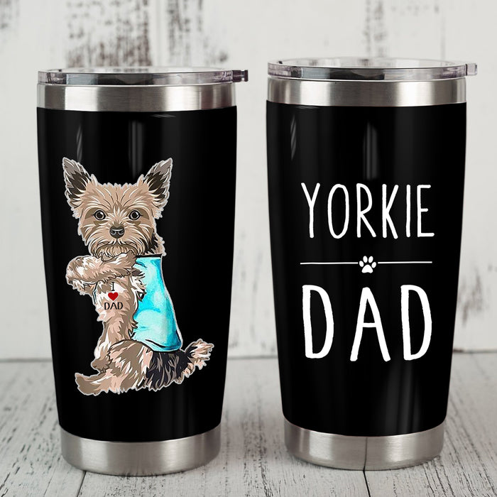 Yorkshire Terrier Dog Steel Tumbler SAP2911 81O36 1