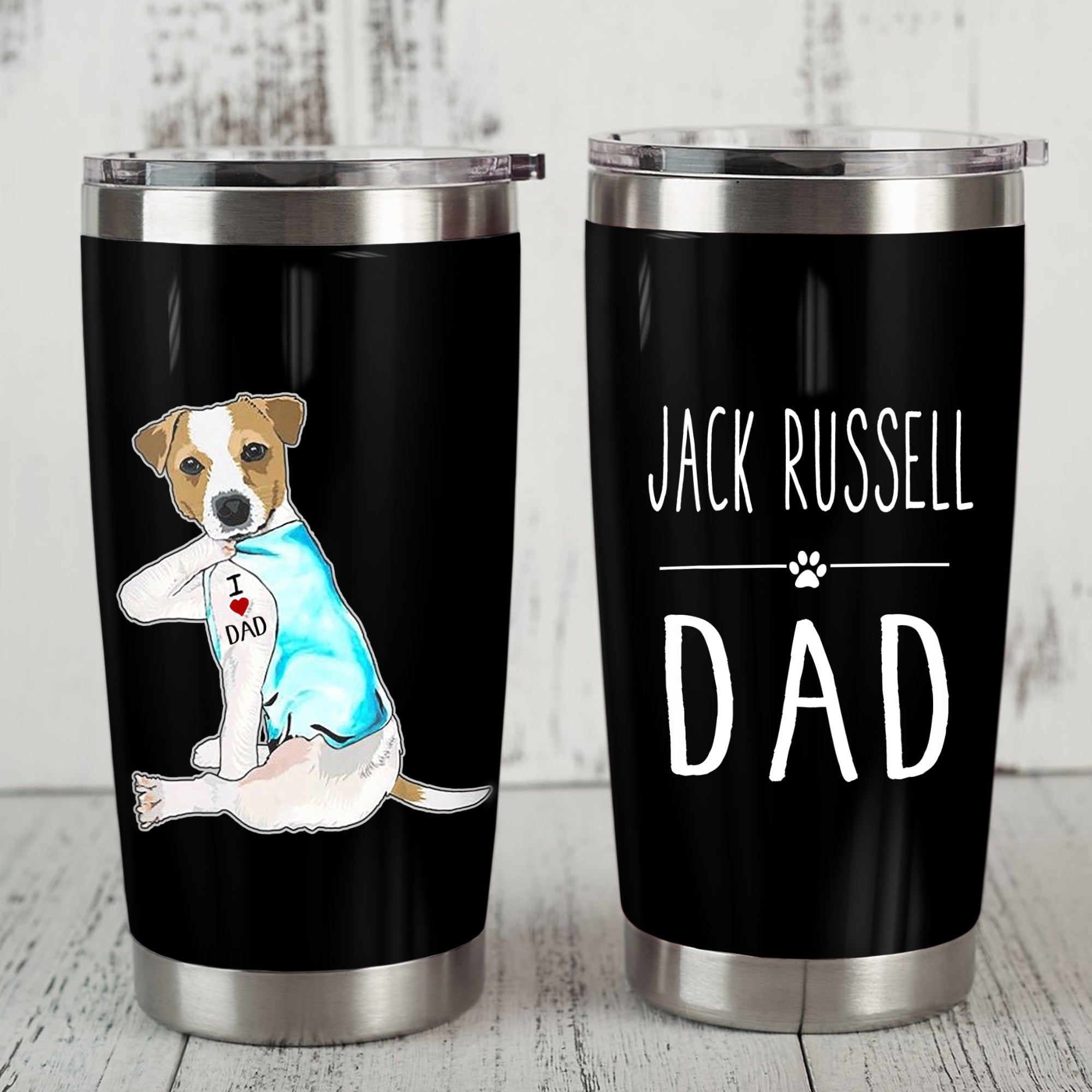 Jack Russell Terrier Dog Steel Tumbler SAP2915 81O36