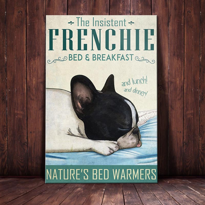 French Bulldog Bedroom Canvas MR0501 87O57