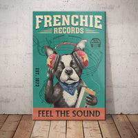 French Bulldog Record Company Canvas MR0701 95O39 thumb 1