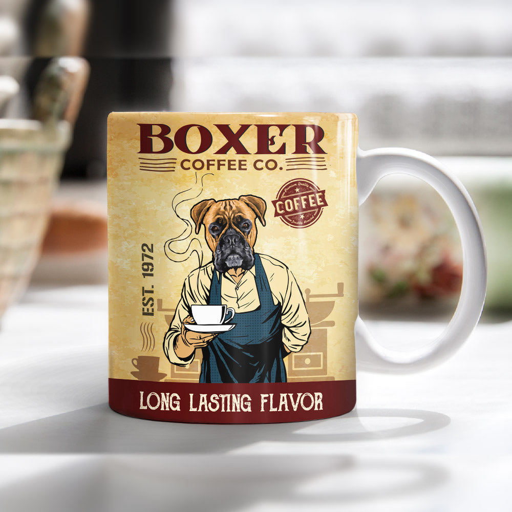 Boxer Dog Coffee Company Mug FB0705 87O53