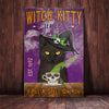 Black Cat Witch Tea Company Canvas MR2302 90O57 1