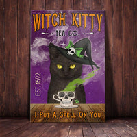Black Cat Witch Tea Company Canvas MR2302 90O57 thumb 1