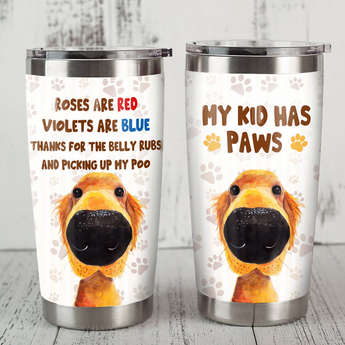 Golden Retriever Steel Tumbler FB0605 90O39 1