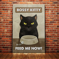 Black Cat Empty Bowl Canvas AP2401 81O62 thumb 1