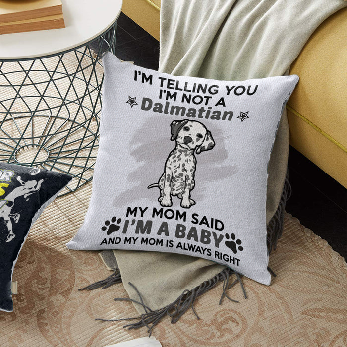 Dalmatian Dog Pillow DCB0203 73O31 (Insert Included) 1