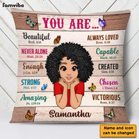 Personalized Gift For Daughter You Are Bible Verses Pillow 23270 thumb 1