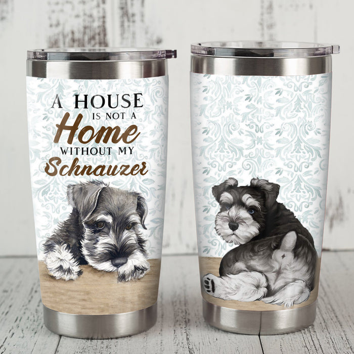 Miniature Schnauzer Dog Steel Tumbler MR1002 69O31 1