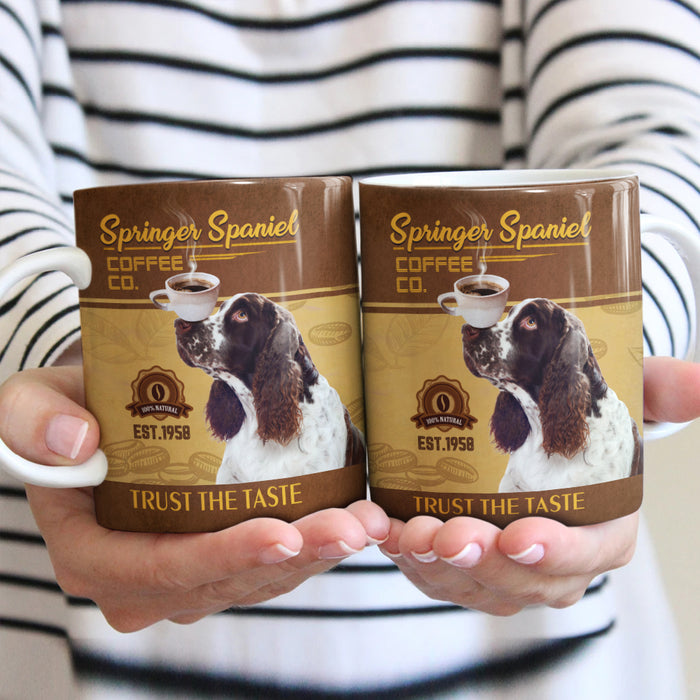 Springer Spaniel Dog Coffee Company Mug FB2602 73O39 1
