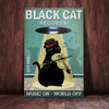 Black Cat Record Company Canvas MR0503 90O34 1