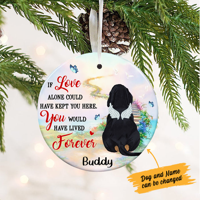 Personalized Dog Memorial  Ornament OB251 26O36 1