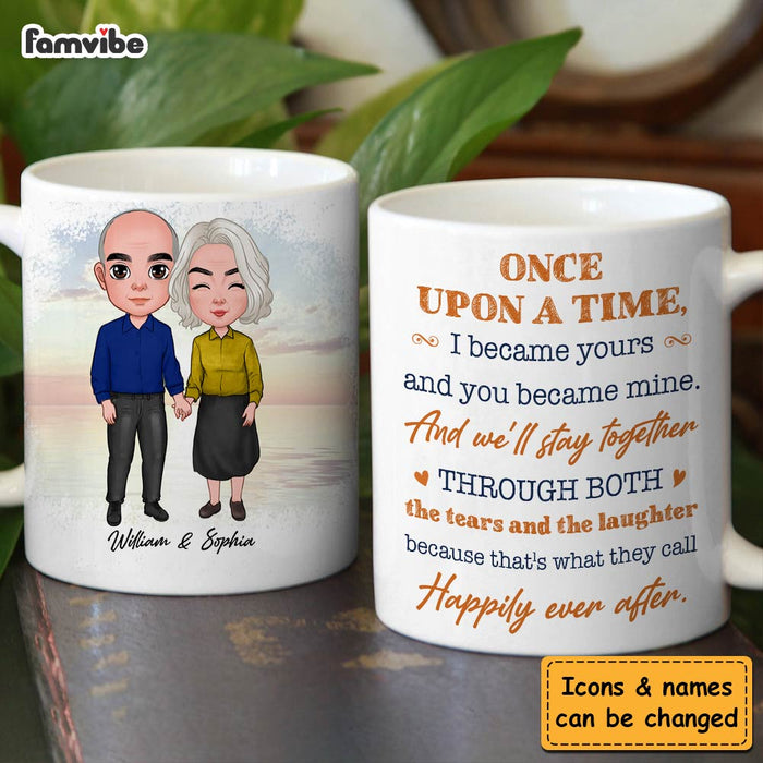 Personalized Couple Gift Once Upon A Time I Became Yours And You Became Mine Mug 31244 1