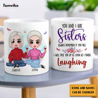 Personalized Friends Gift You And I Are Sisters Mug 31284 thumb 1