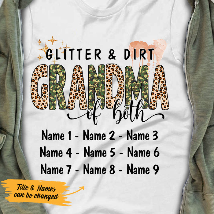 Personalized Mom Grandma T Shirt MY52 26O36 1