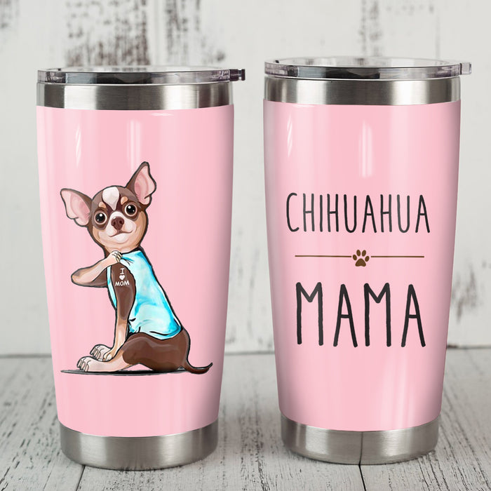 Chihuahua Dog Steel Tumbler MR2704 81O36 1
