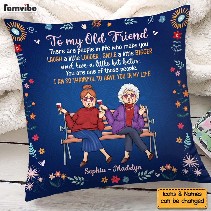 Personalized Gift For Friends I Am So Thankful Pillow 30176 1