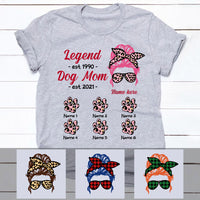 Personalized Dog Mom T Shirt MR231 26O53 thumb 1