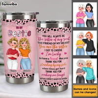 Personlaized Gift For Friend You Are The Sister Steel Tumbler 32015 thumb 1