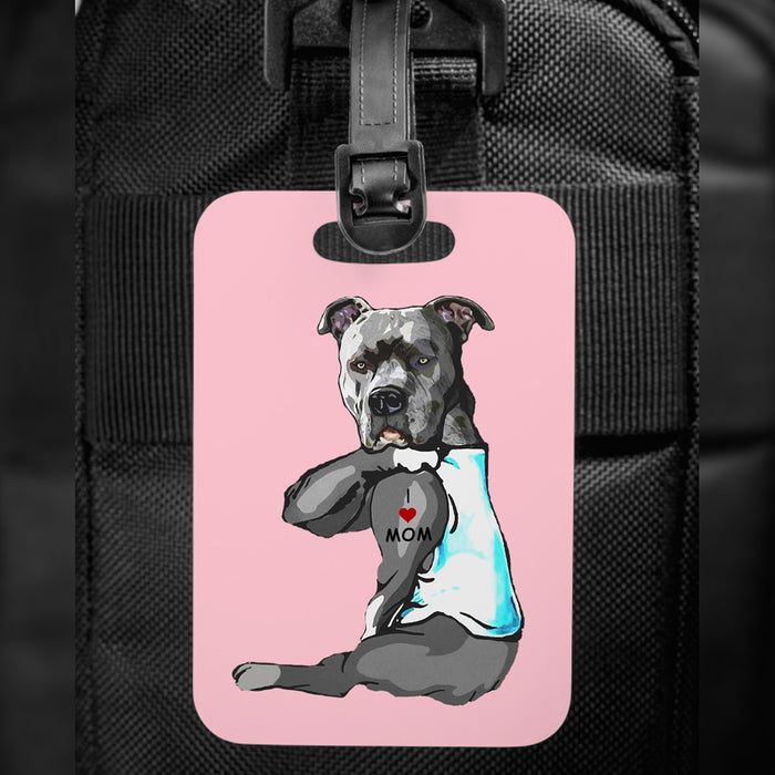 Pitbull Dog Luggage Bag Tag MR2706 81O36 1