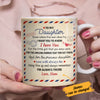 Personalized Letter To Daughter Mug SB510 81O47 1