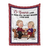 Personalized You Are The Decision Couple Blanket 30737 1