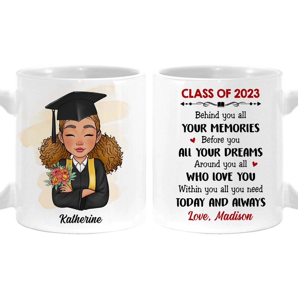 Personalized Graduation Gift Around You All Who Love You Mug 25013 Primary Mockup