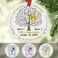 Personalized Wedding Anniversary Couple  Ornament SB282 65O34 thumb 1