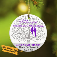 Personalized Wedding Anniversary Couple  Ornament SB223 65O53 thumb 1