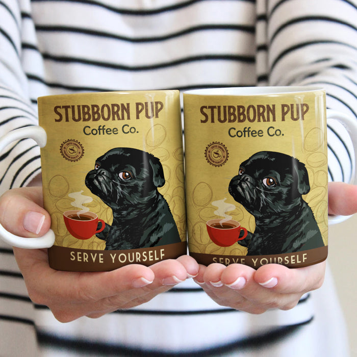 Pug Dog Coffee Company Mug AP2201 85O34 1
