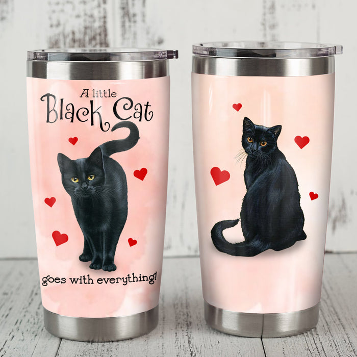 Black Cat Steel Tumbler MR1702 68O59 1