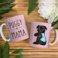 Black Pug Dog Mug SAP0806 81O36 thumb 1
