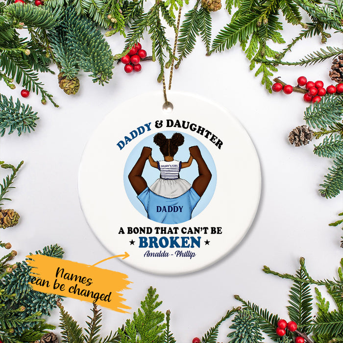 Personalized BWA Dad And Daughter  Ornament AG111 73O65 1