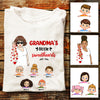 Personalized Mom Grandma Little Sweethearts T Shirt JL21 95O36 1