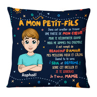 Personalized Gift For Grandson French Petit Fils Pillow 30420 thumb 1