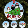 Personalized Cat Ho Ho No Christmas Ornament OB222 95O58 1