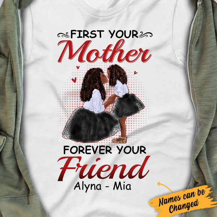 Personalized BWA Mom Forever Friend T Shirt AG72 30O34 1