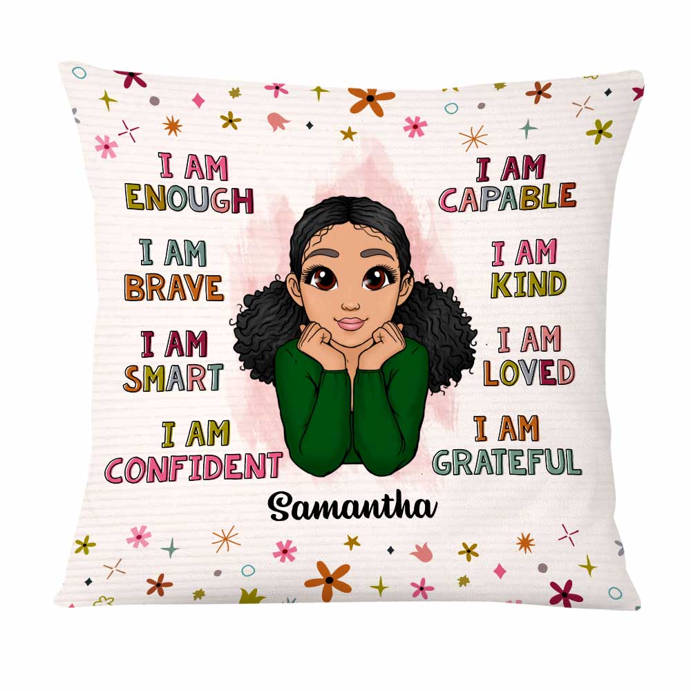 Personalized Gift For Granddaughter I Am Kind Pillow 22870 Primary Mockup