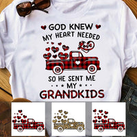 Personalized Grandma God Sent Grandkids T Shirt MR261 30O36 thumb 1
