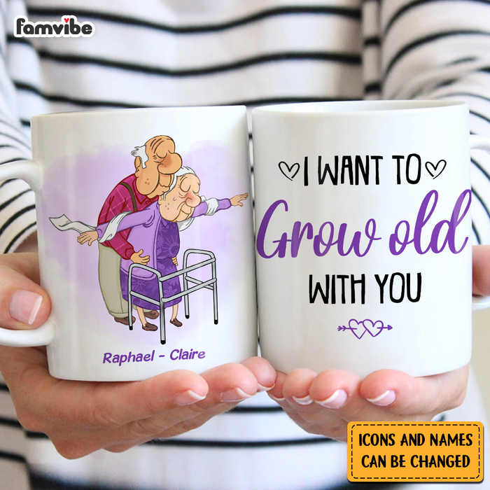 Personalized Couple Gift Grow Old With You Mug 31003 1
