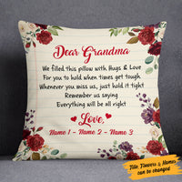 Personalized Dear Grandma Pillow JR273 73O53 (Insert Included) thumb 1