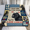 Cane Corso Dog Fleece Blanket MR0301 68O52 1
