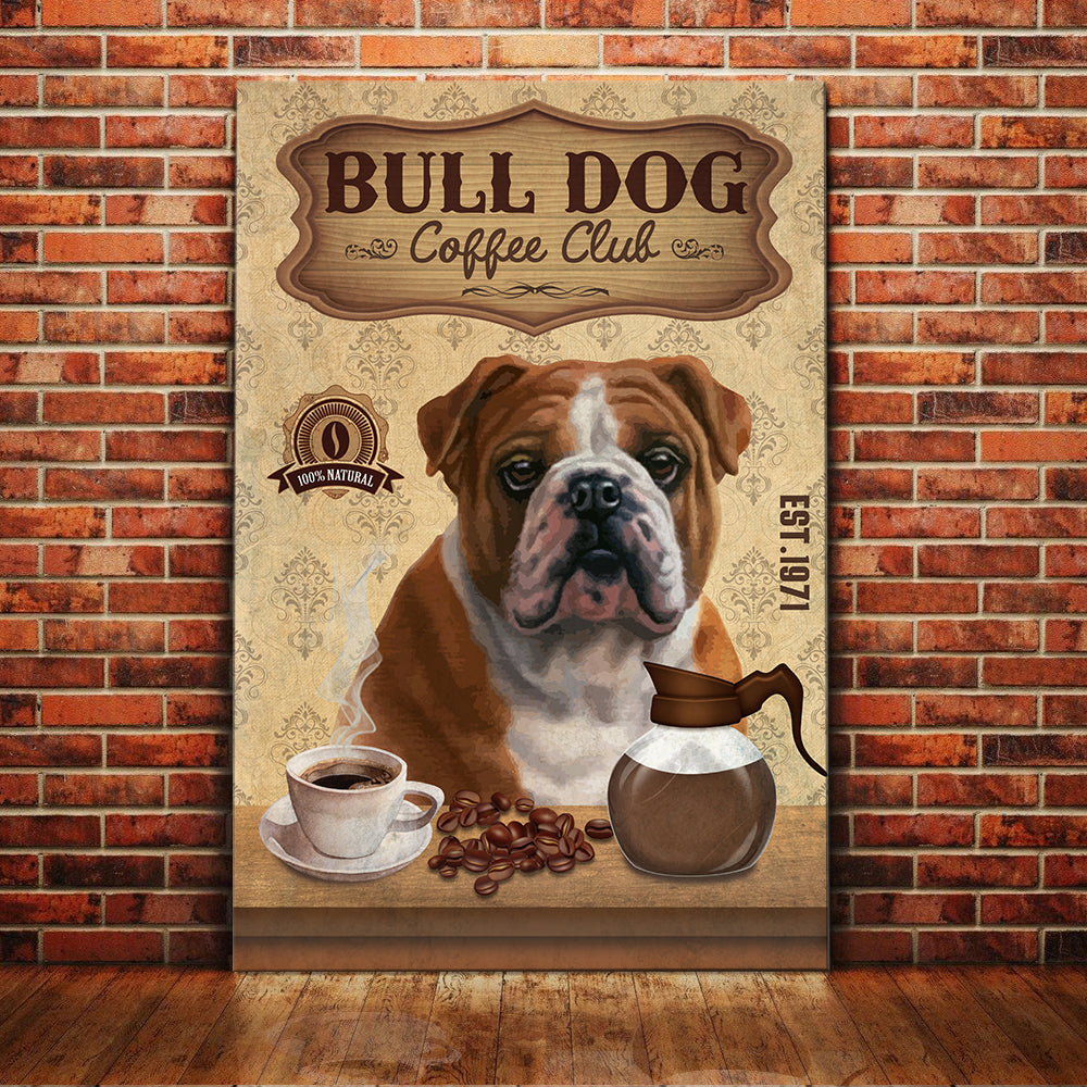 Bulldog Coffee Company Canvas FB1402 73O39