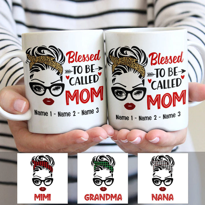 Personalized Blessed To Be Called Grandma Mug OB151 87O53 1