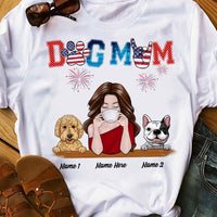 Personalized Dog Mom T Shirt MY111 26O58 thumb 1