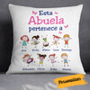 Personalized Abuela Spanish Grandma Belongs Pillow AP97 81O34 1